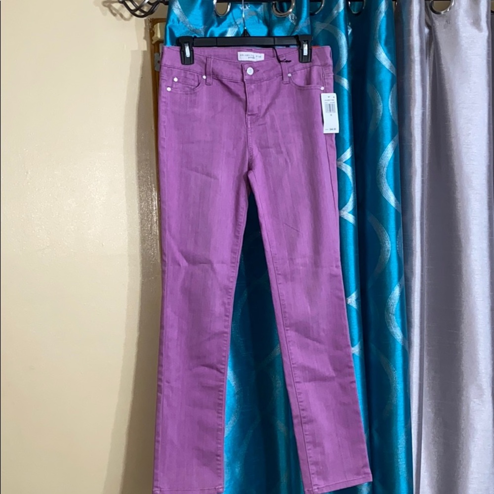 Celebrity Pink Girl Purple Jeans